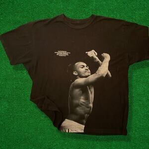 XXXTentacion Rap Tee Shirt Band Shirt Memorial Hip Hop Black Size XXL Streetwear